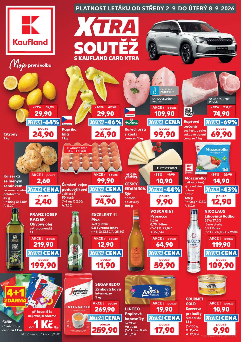 Leták Kaufland - Kaufland 2.9. - 8.9. - Kaufland - Pelhřimov - strana 1 Leták Kaufland - Kaufland 2.9. - 8.9. - Kaufland - Pelhřimov - strana 1