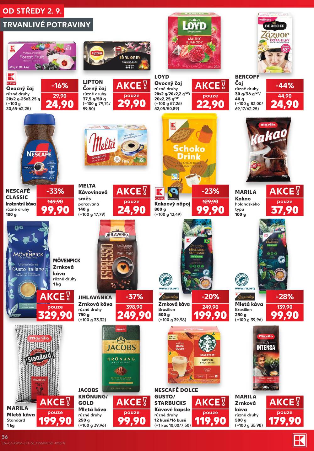 Kaufland 2.9. - 8.9. - Kaufland Humpolec