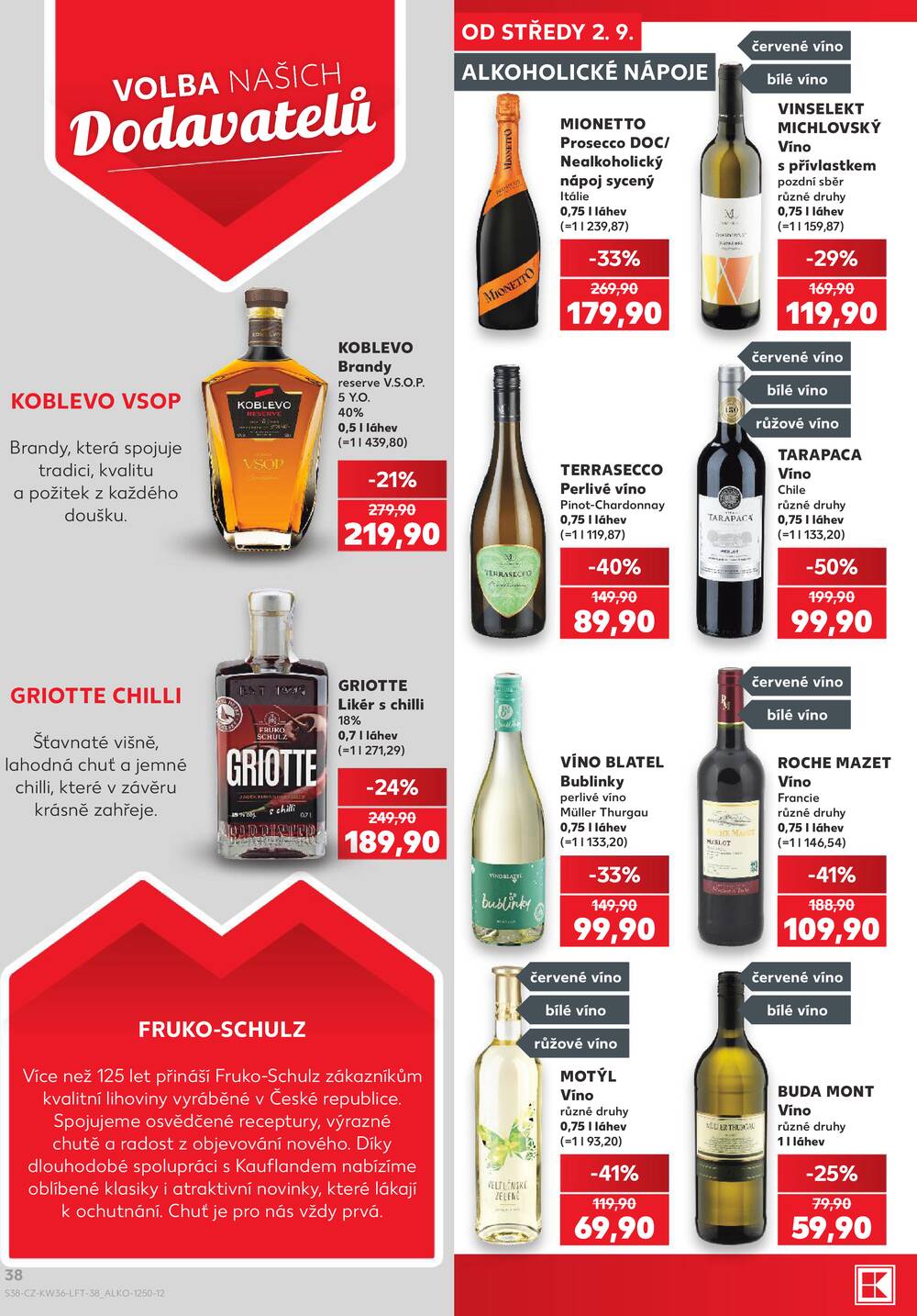 Kaufland 2.9. - 8.9. - Kaufland - Ostrava - Moravská Ostrava