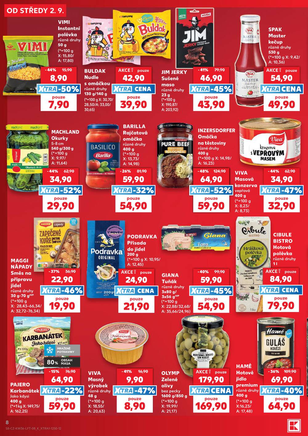 Kaufland 2.9. - 8.9. - Kaufland - Opava - Kateřinky