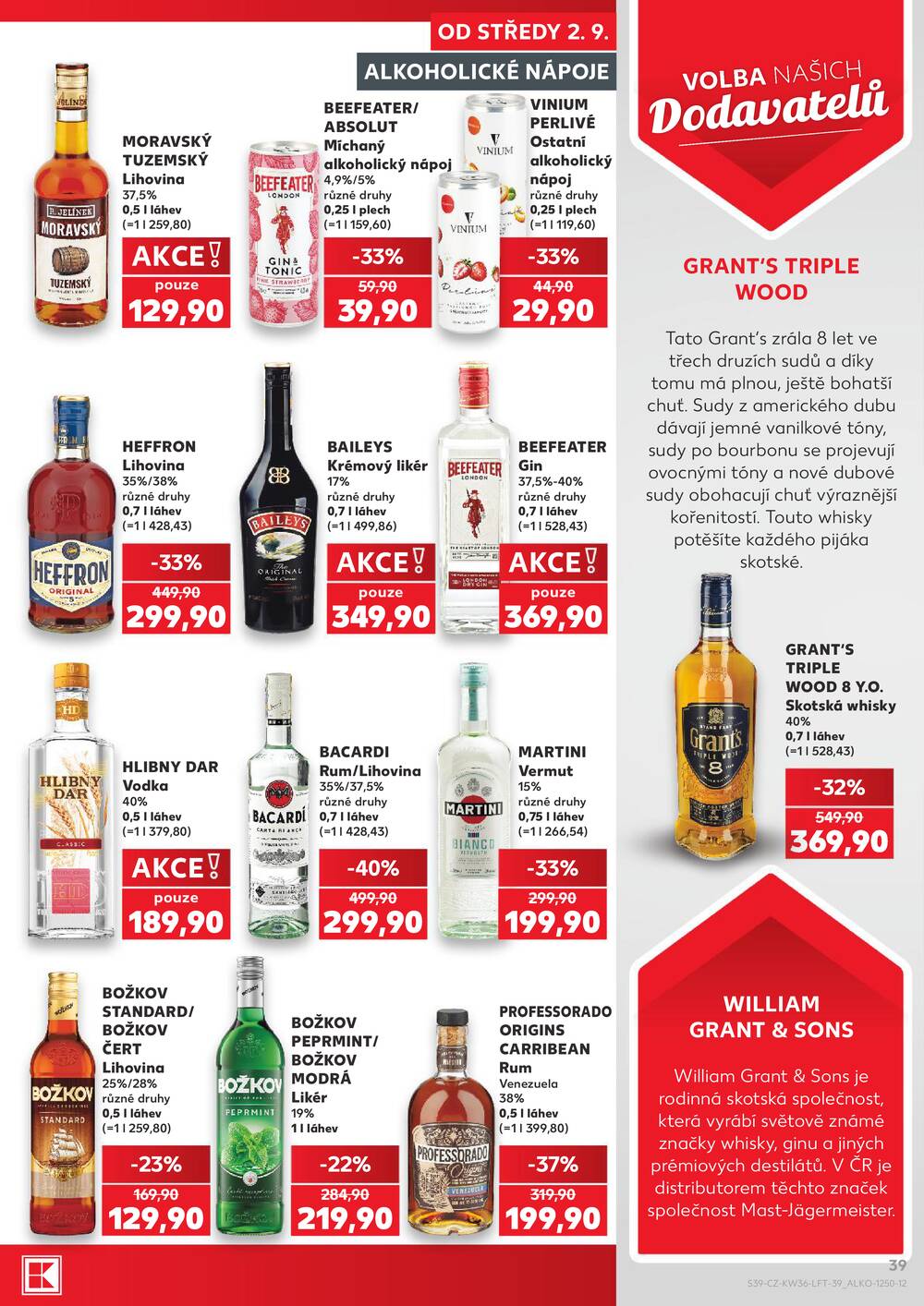 Kaufland 2.9. - 8.9. - Kaufland - Opava - Kateřinky