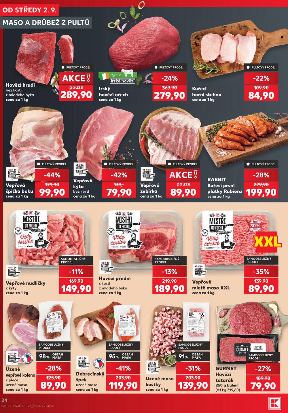 Kaufland 2.9. - 8.9. - Kaufland - Plzeň - Košutka