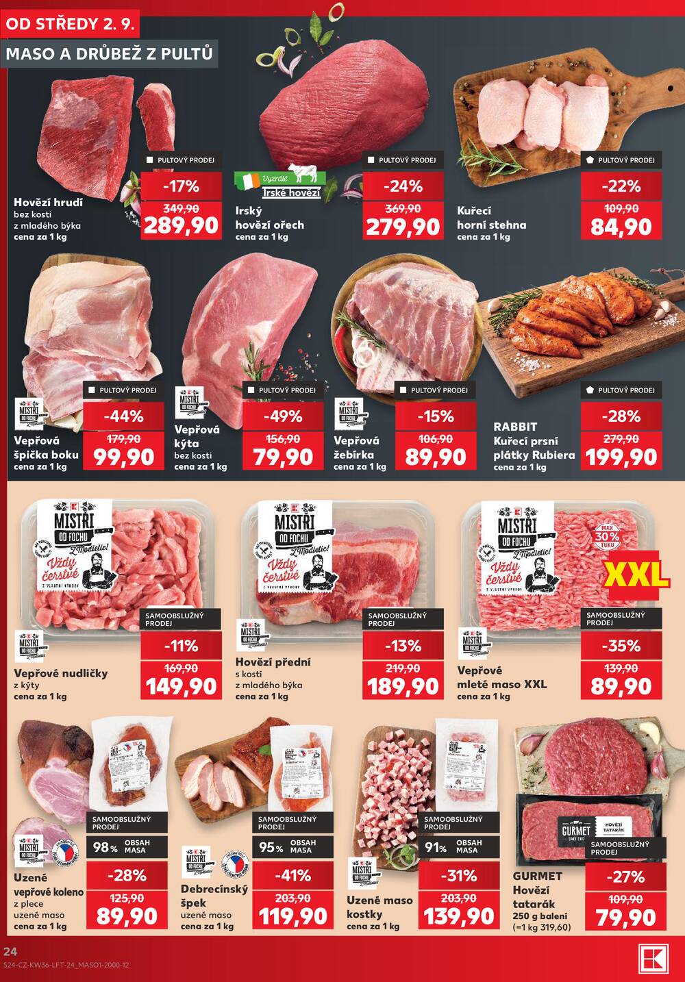 Kaufland 2.9. - 8.9. - Kaufland - Opava - Předměstí
