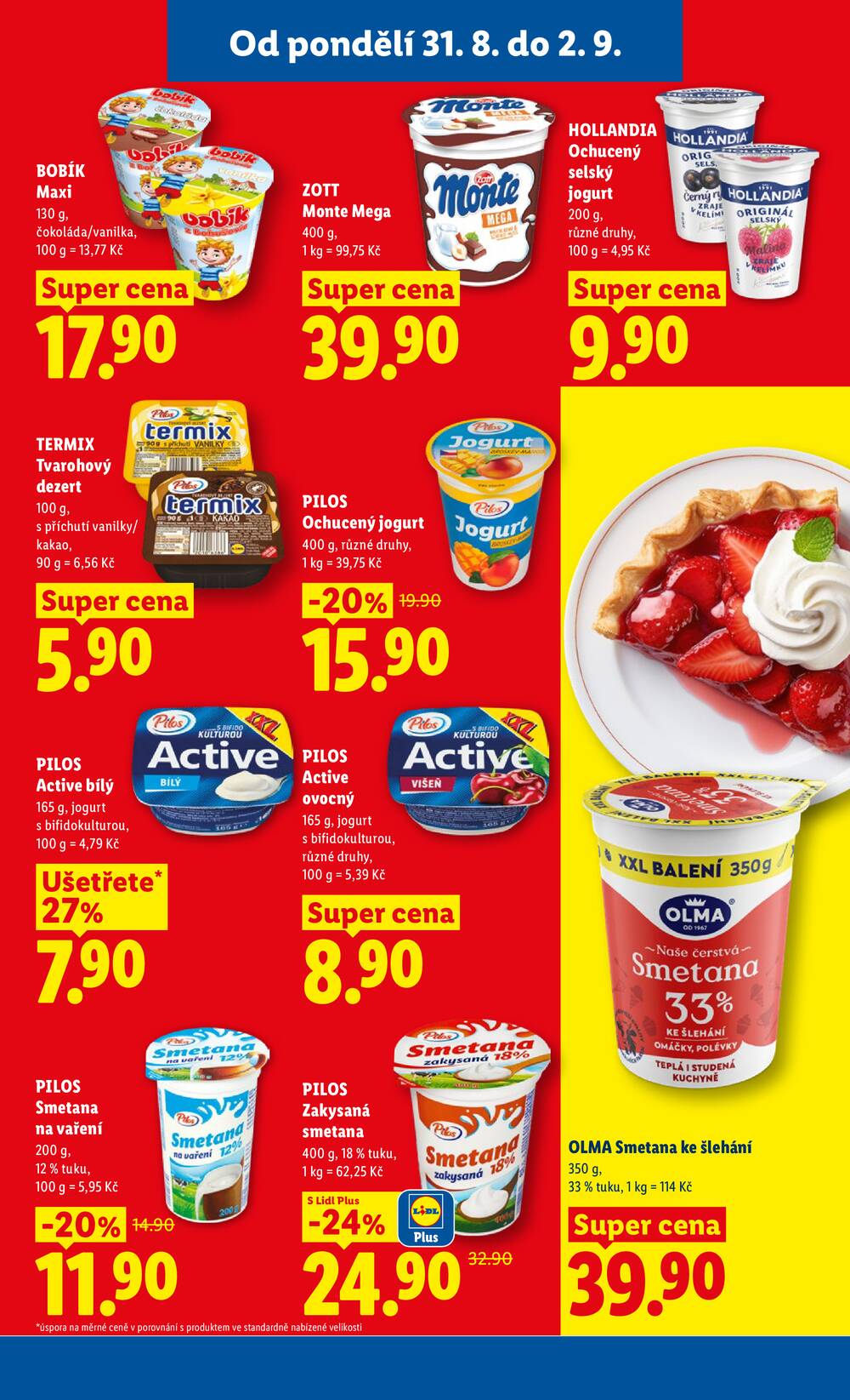 Lidl od 31.8. do 2.9.2026