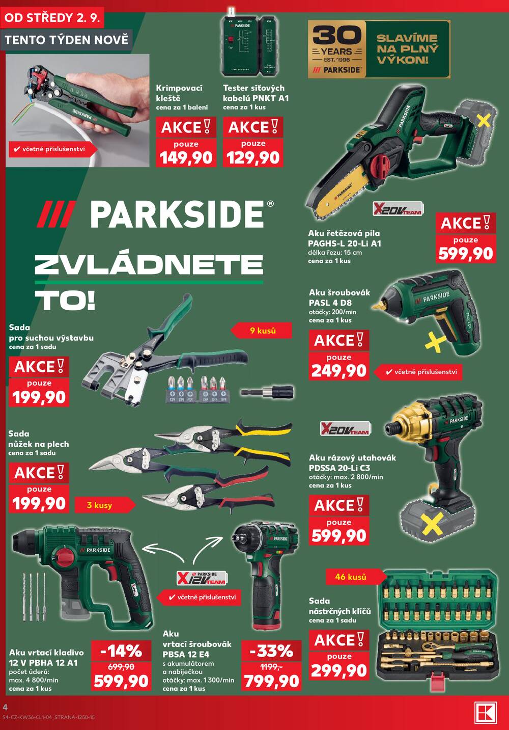 Kaufland - spotřební zboží -  2.9.-8.9.2026