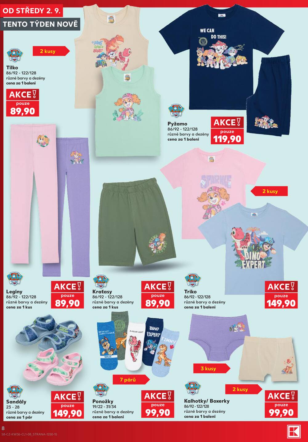 Leták Kaufland - Kaufland - spotřební zboží -  2.9.-8.9.2026 - strana 8