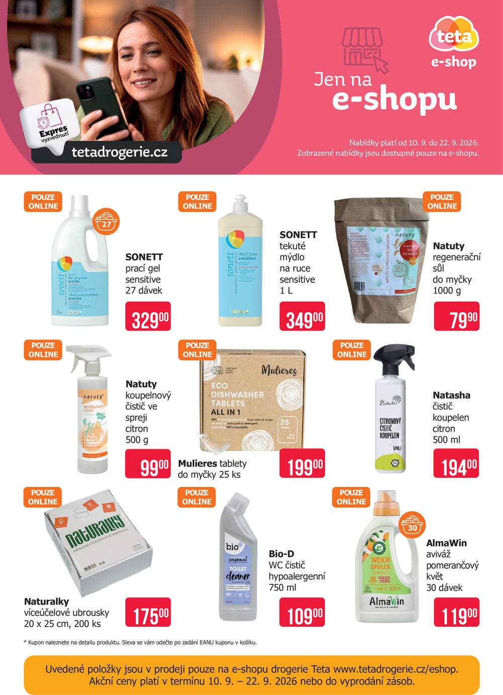 Leták Teta drogerie - Teta drogerie eshop od 10.9. do 22.9.2026 - strana 2