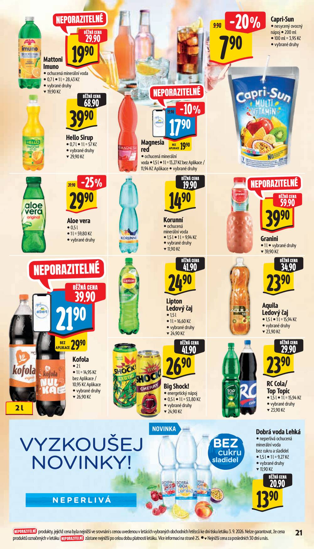 Leták Albert - Albert Supermarket od 9.9. do 15.9.2026 - strana 25
