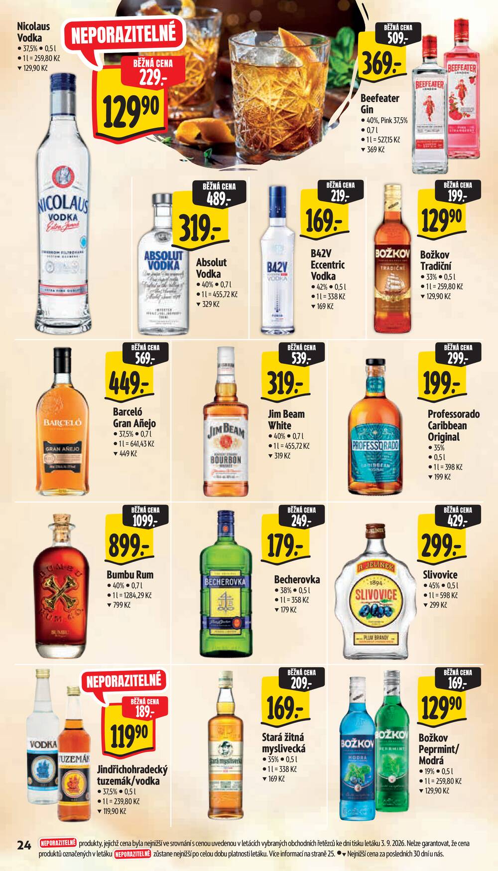 Albert Supermarket od 9.9. do 15.9.2026
