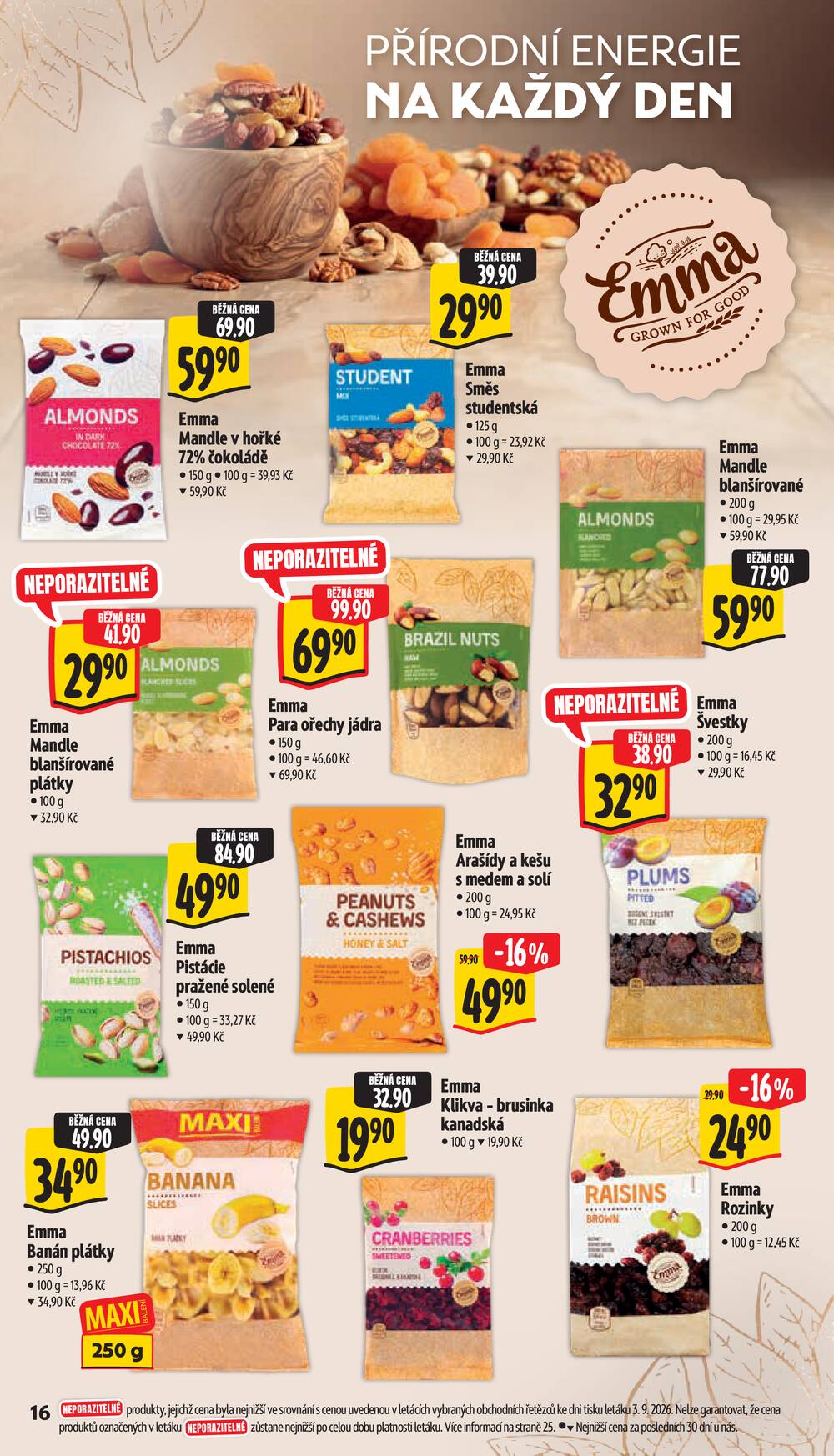 Albert Supermarket Jihomoravský od 9.9. do 15.9.2026