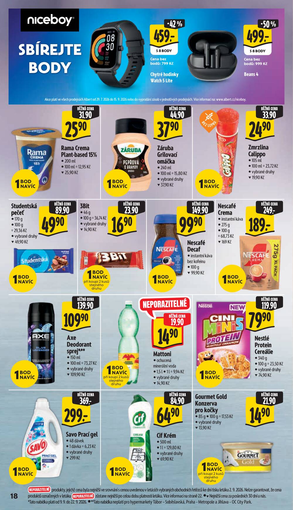 Leták Albert - Albert Hypermarket od 9.9. do 15.9.2026 - strana 22 Leták Albert - Albert Hypermarket od 9.9. do 15.9.2026 - strana 22
