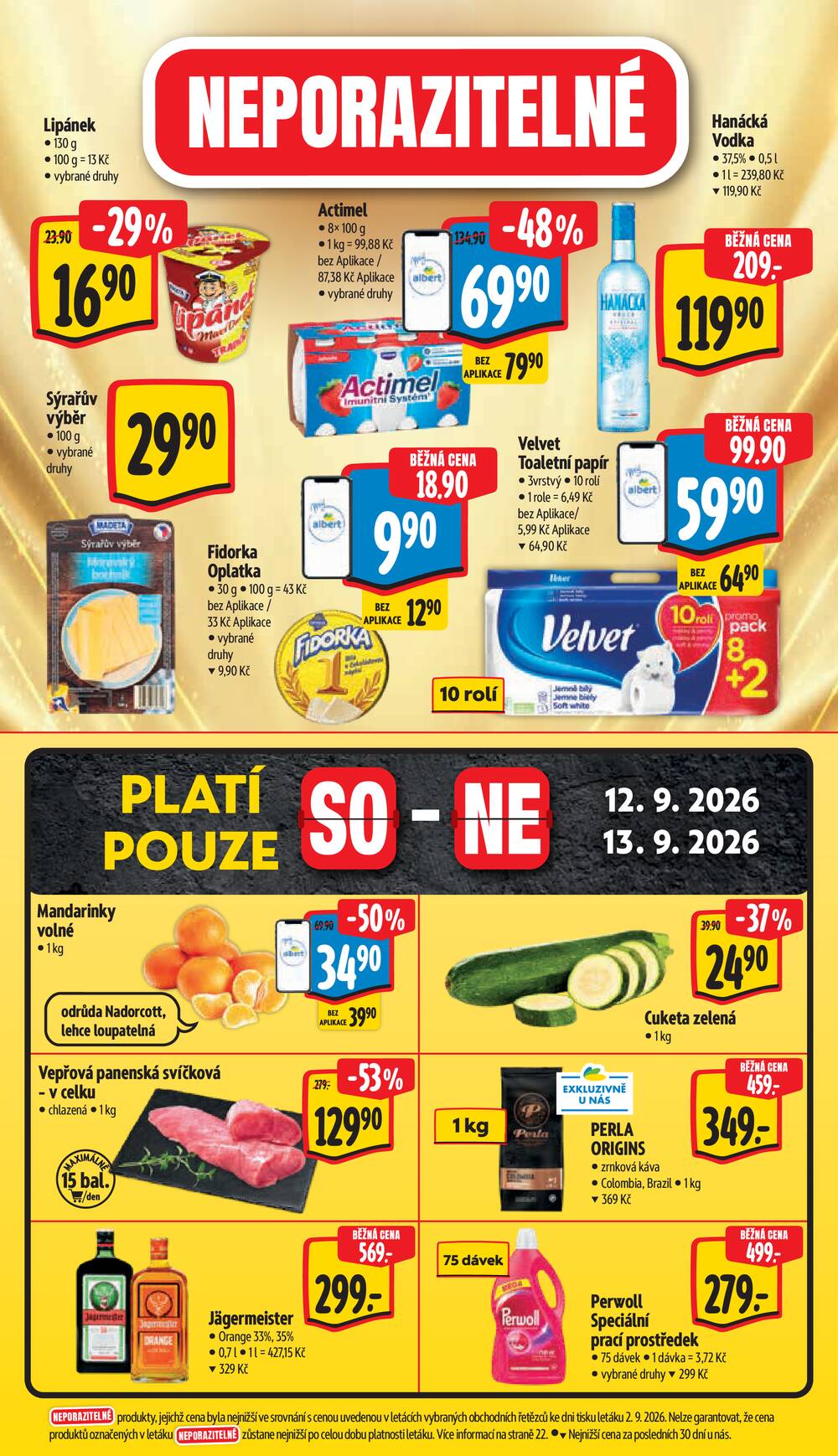 Leták Albert - Albert Hypermarket Jihomoravský od 9.9. do 15.9.2026 - strana 8 Leták Albert - Albert Hypermarket Jihomoravský od 9.9. do 15.9.2026 - strana 8
