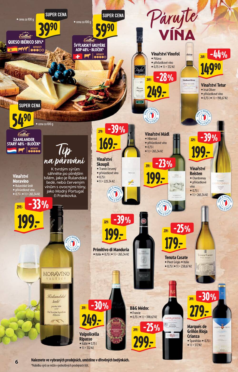 Leták Albert - Albert  Hypermarket katalog Víno od 9.9. do 22.9.2026 - strana 6