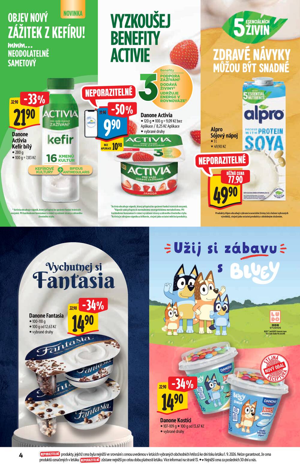 Leták Albert - Albert Supermarket katalog Brand od 9.9. do 22.9.2026 - strana 4