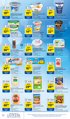 Tesco supermarkety od 9.9. do 15.9.2026