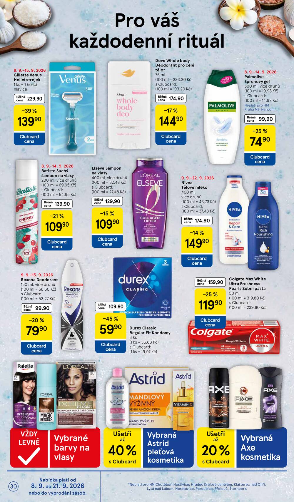 Leták Tesco - Tesco hypermarkety od 9.9. do 15.9.2026 - strana 30 Leták Tesco - Tesco hypermarkety od 9.9. do 15.9.2026 - strana 30