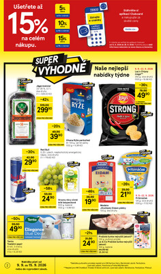 Tesco hypermarkety od 9.9. do 15.9.2026