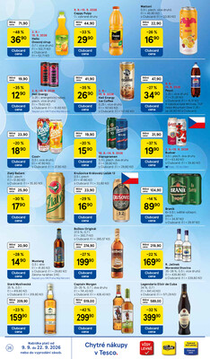 Tesco hypermarkety od 9.9. do 15.9.2026