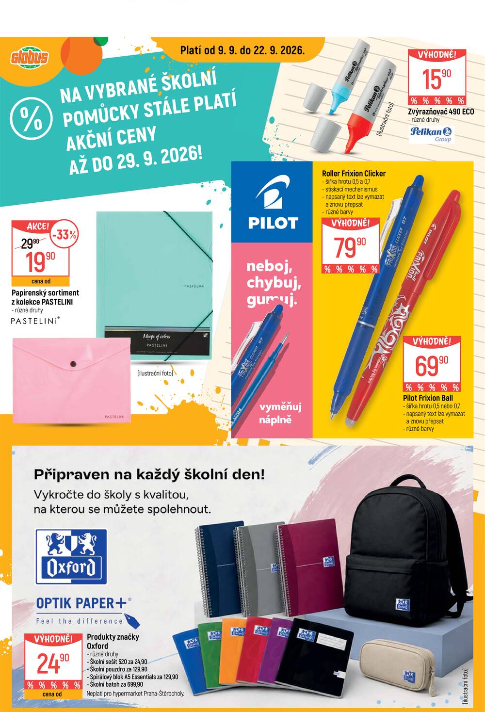 Leták Globus - Akční leták Globus 9.9. - 15.9.2026 - Globus Praha - Zličín - strana 9 Leták Globus - Akční leták Globus 9.9. - 15.9.2026 - Globus Praha - Zličín - strana 9