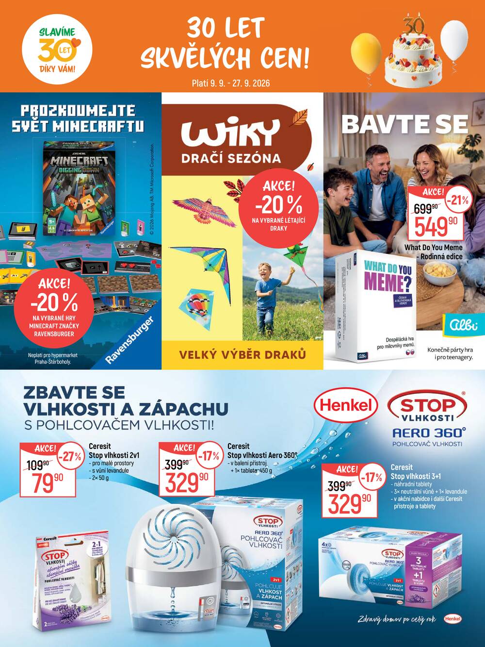 Akční leták Globus 9.9. - 27.9.2026 - Globus Liberec