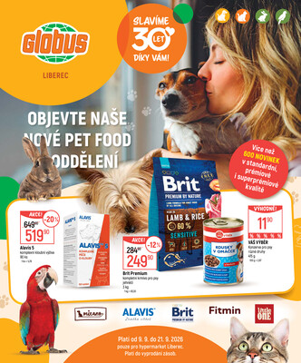 Globus - Akční leták Globus 9.9. - 21.9.2026 - Globus Liberec