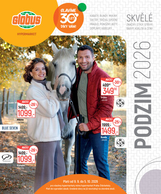 Leták Akční leták Globus 9.9. - 5.10.2026 - Globus Opava