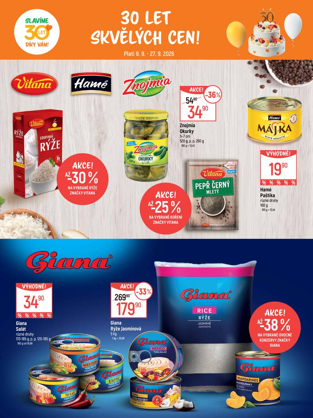 Leták Globus - Akční leták Globus 9.9. - 27.9.2026 - Globus Brno Ivanovice - strana 9 Leták Globus - Akční leták Globus 9.9. - 27.9.2026 - Globus Brno Ivanovice - strana 9
