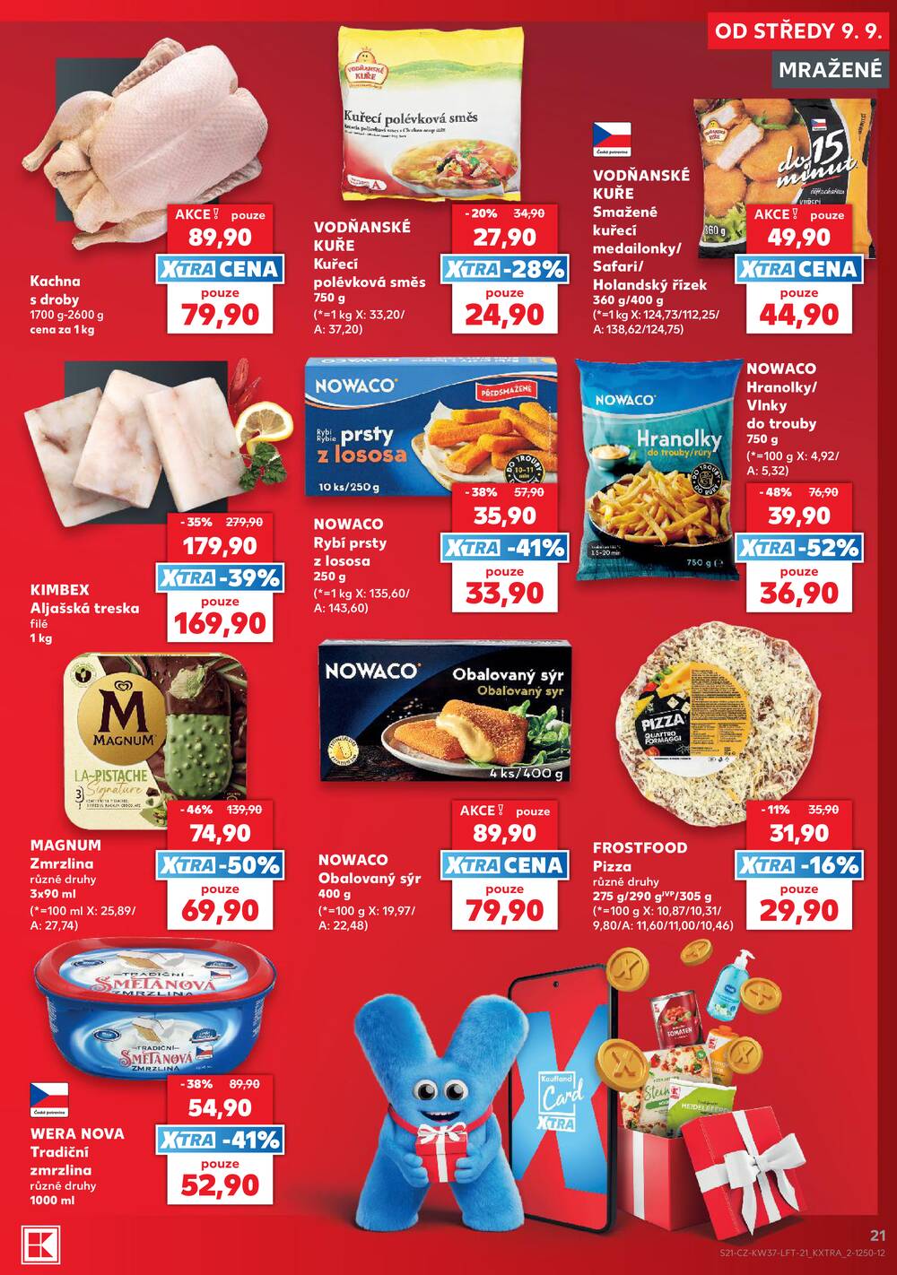 Leták Kaufland - Kaufland 9.9. - 15.9. - Kaufland - Praha 4 (Michle) - strana 21