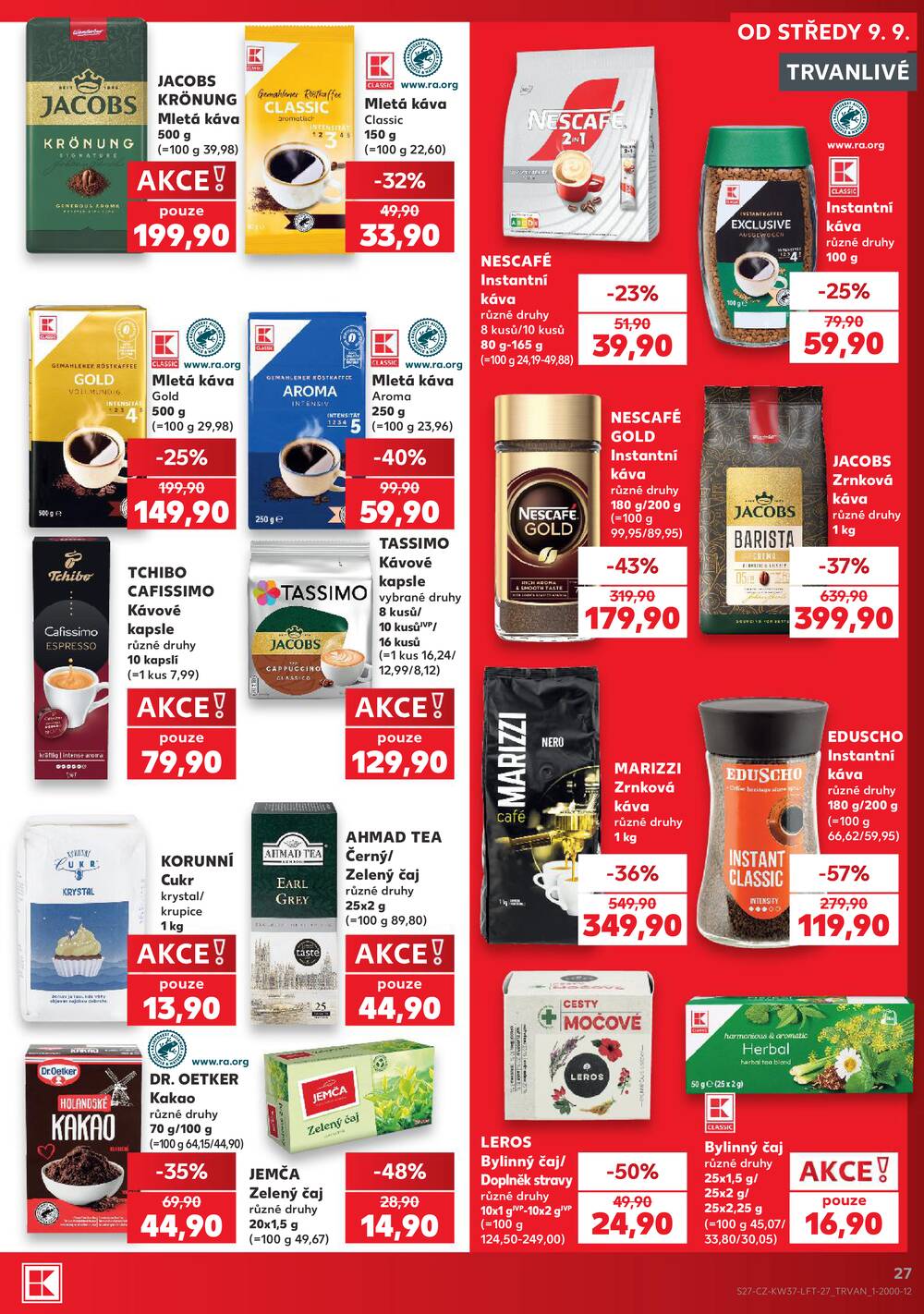 Kaufland 9.9. - 15.9. - Kaufland - Bohumín