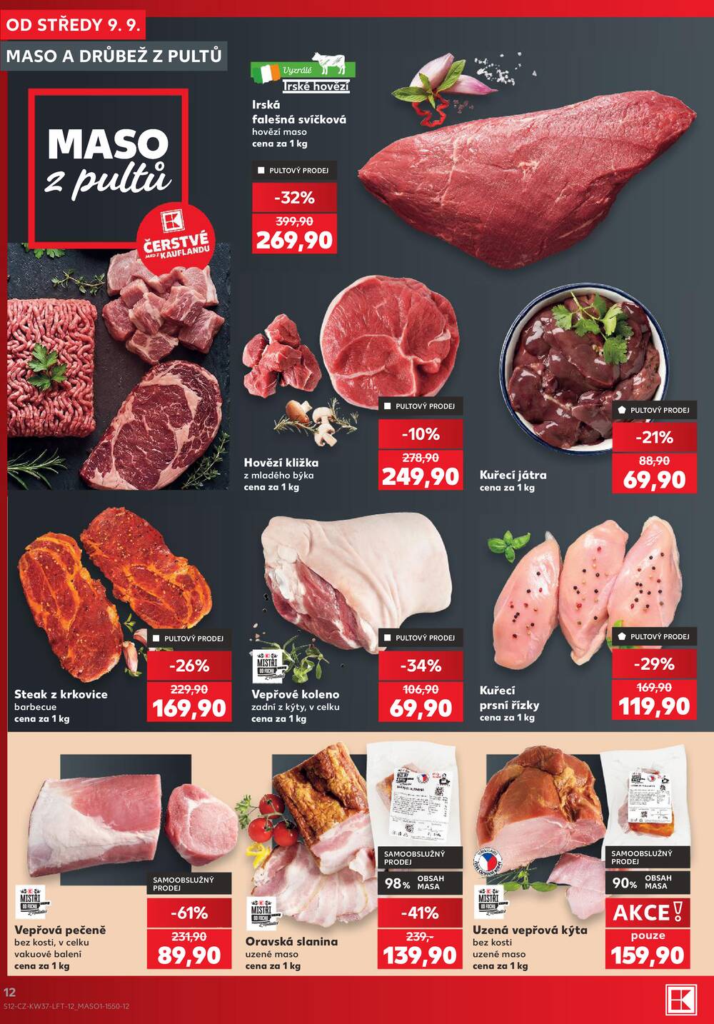 Kaufland 9.9. - 15.9. - Kaufland - Prostějov (Okružní ulice)