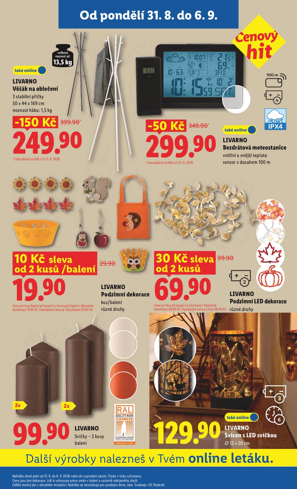 Leták Lidl - Lidl Spotřební zboží 31.8. - 6.9. - strana 5