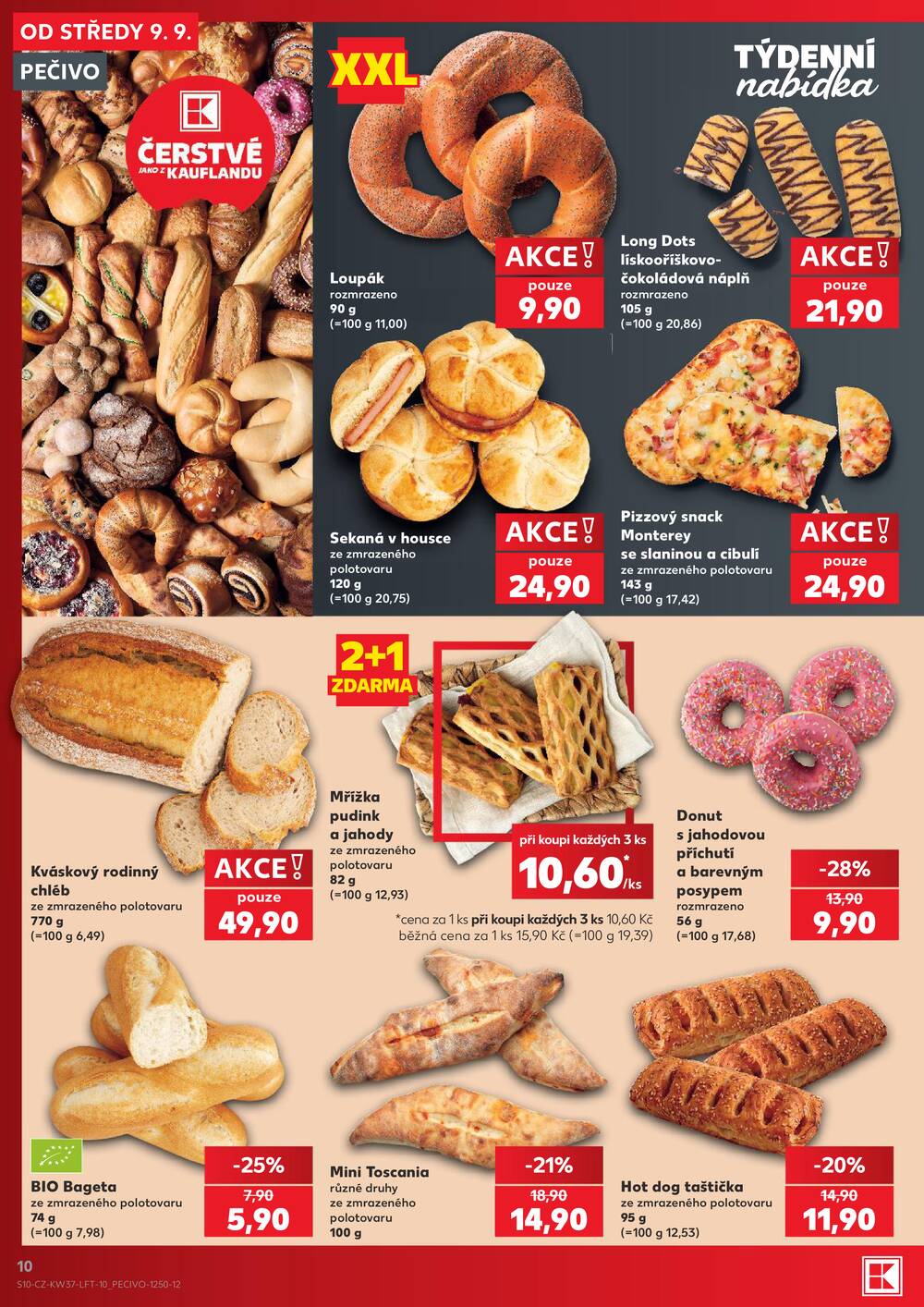 Leták Kaufland - Kaufland 9.9. - 15.9. - Kaufland - Ostrava - Poruba - strana 10