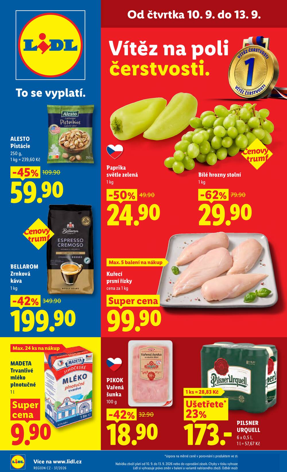 Leták Lidl - Lidl Čtvrtek od 10.9. do 13.9.2026 - strana 3