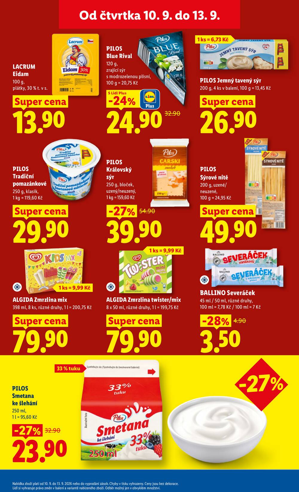 Leták Lidl - Lidl Čtvrtek od 10.9. do 13.9.2026 - strana 23