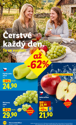 Lidl Čtvrtek od 10.9. do 13.9.2026