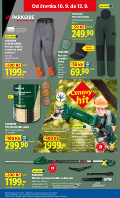 Lidl Čtvrtek od 10.9. do 13.9.2026