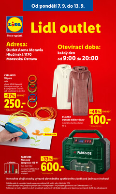 Lidl Čtvrtek od 10.9. do 13.9.2026