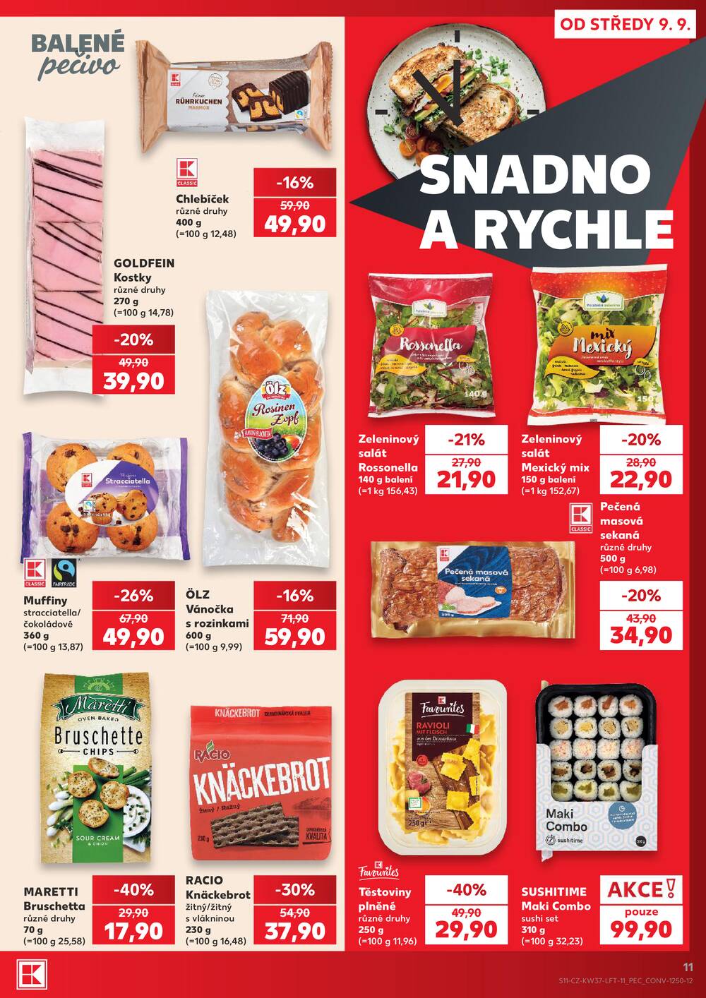 Kaufland 9.9. - 15.9. - Kaufland - Přerov Lýsky
