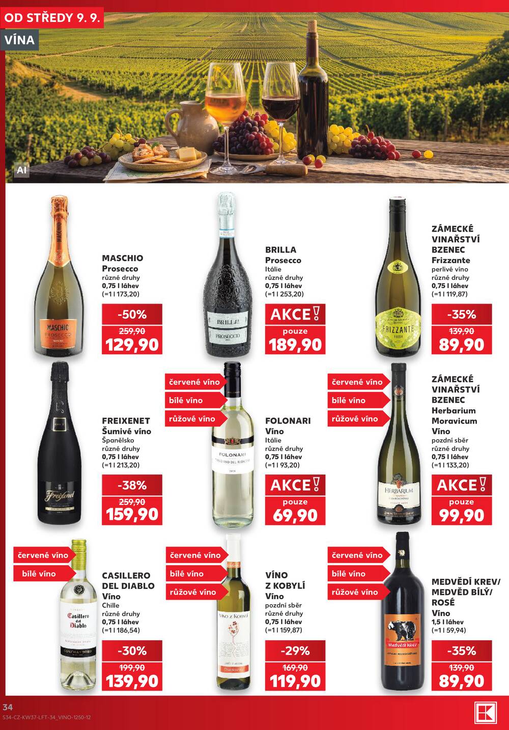 Leták Kaufland - Kaufland 9.9. - 15.9. - Kaufland - Brno - Židenice - strana 34 Leták Kaufland - Kaufland 9.9. - 15.9. - Kaufland - Brno - Židenice - strana 34