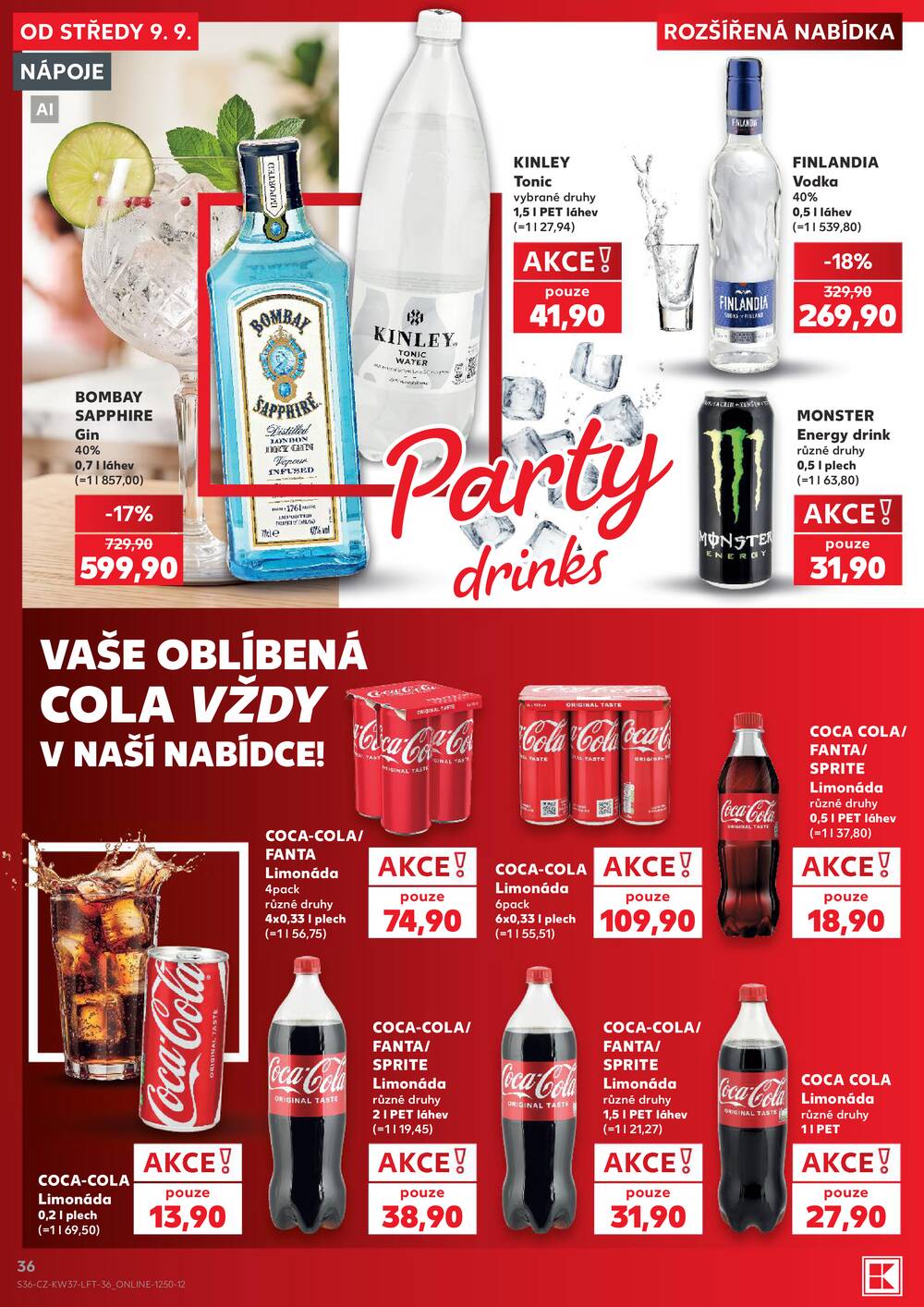 Leták Kaufland - Kaufland 9.9. - 15.9. - Kaufland - Brno - Židenice - strana 36 Leták Kaufland - Kaufland 9.9. - 15.9. - Kaufland - Brno - Židenice - strana 36