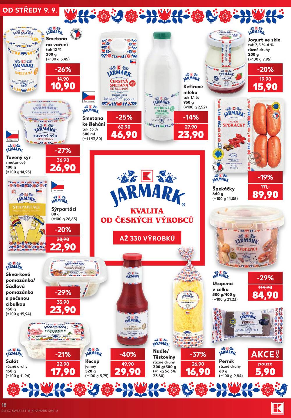 Leták Kaufland - Kaufland 9.9. - 15.9. - Kaufland - Praha 6 (Vypich) - strana 18 Leták Kaufland - Kaufland 9.9. - 15.9. - Kaufland - Praha 6 (Vypich) - strana 18