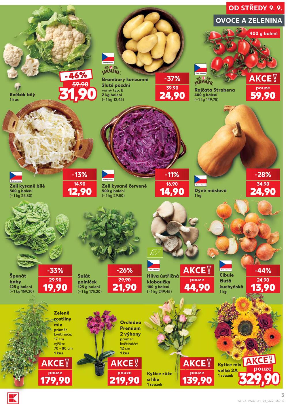 Kaufland 9.9. - 15.9. - Kaufland - Roudnice nad Labem