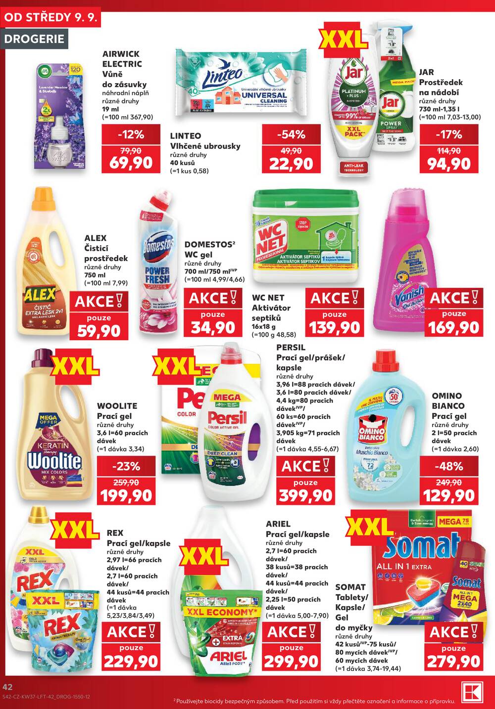 Kaufland 9.9. - 15.9. - Kaufland - Roudnice nad Labem