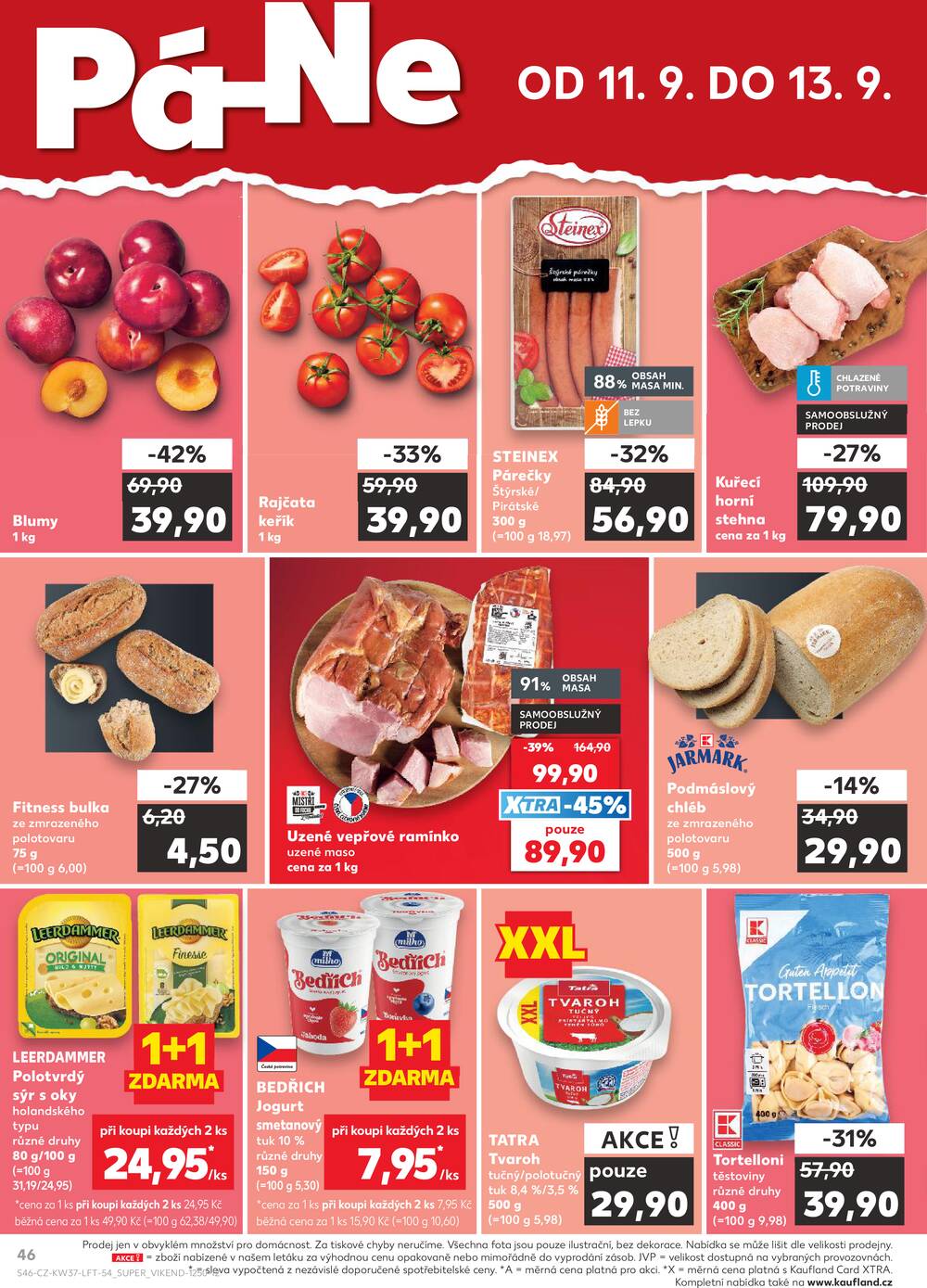 Kaufland 9.9. - 15.9. - Kaufland - Roudnice nad Labem