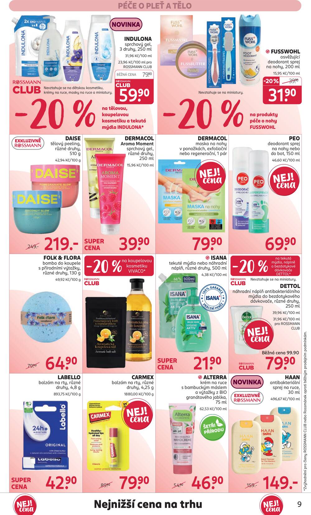 ROSSMANN 9.9. - 22.9.