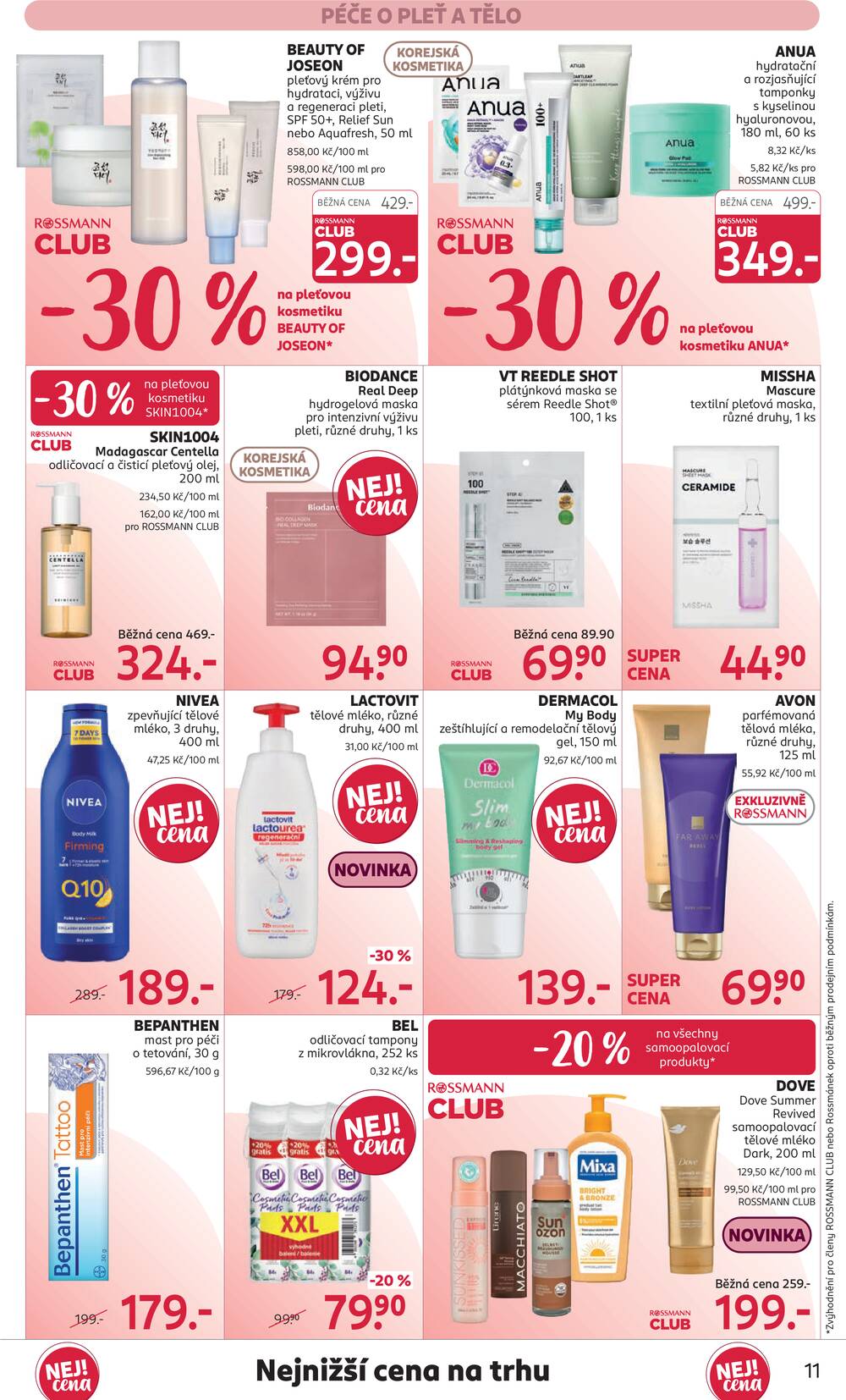 ROSSMANN 9.9. - 22.9.