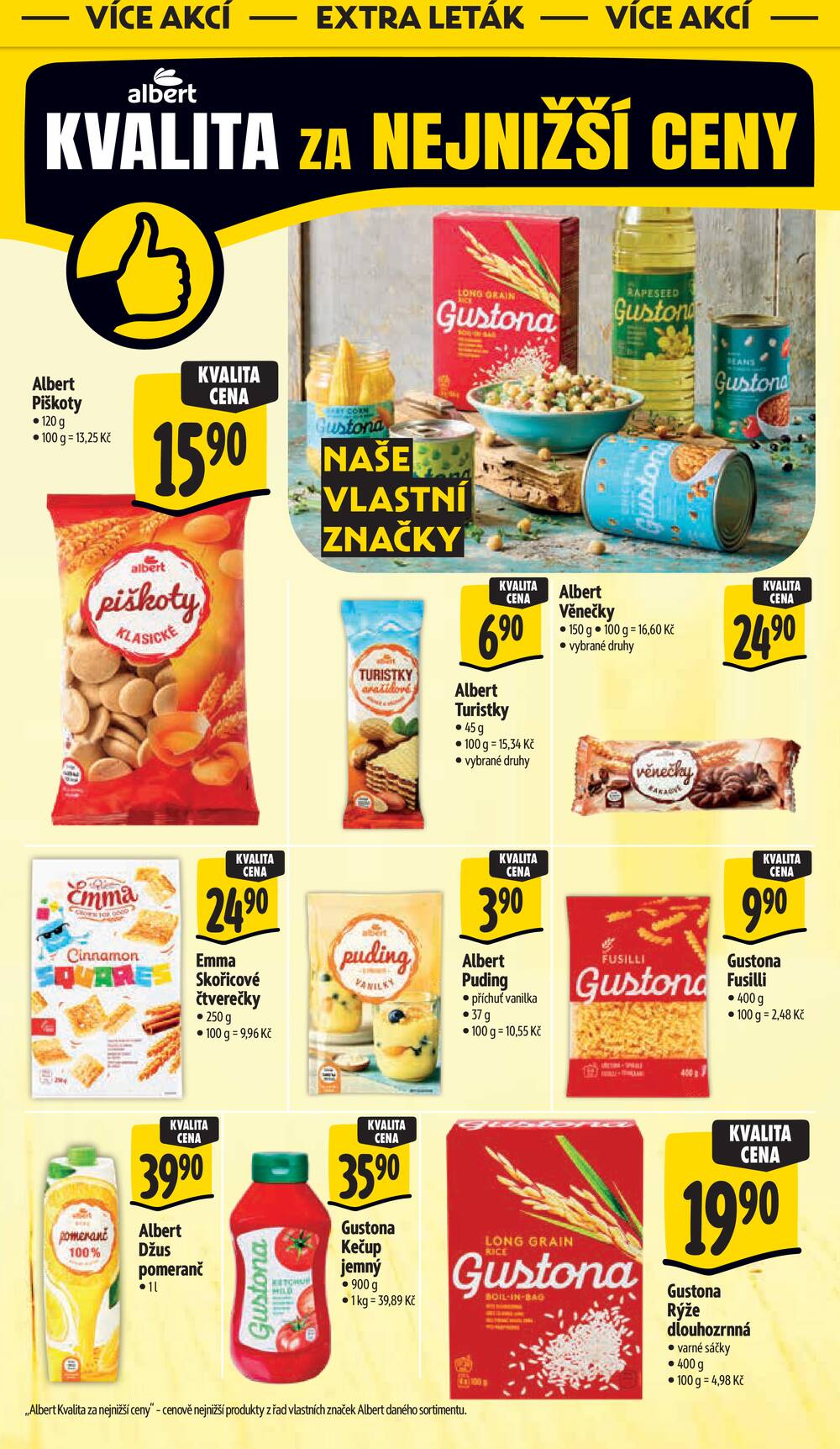 Leták Albert - Albert Supermarket od 16.9. do 22.9.2026 - strana 4