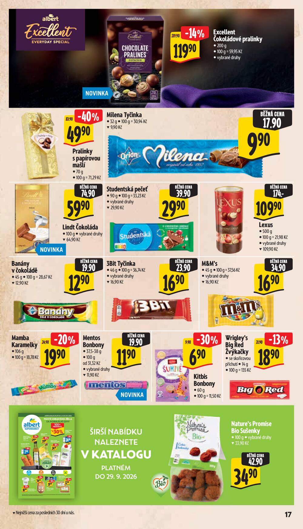 Albert Supermarket Jihomoravský od 16.9. do 22.9.2026