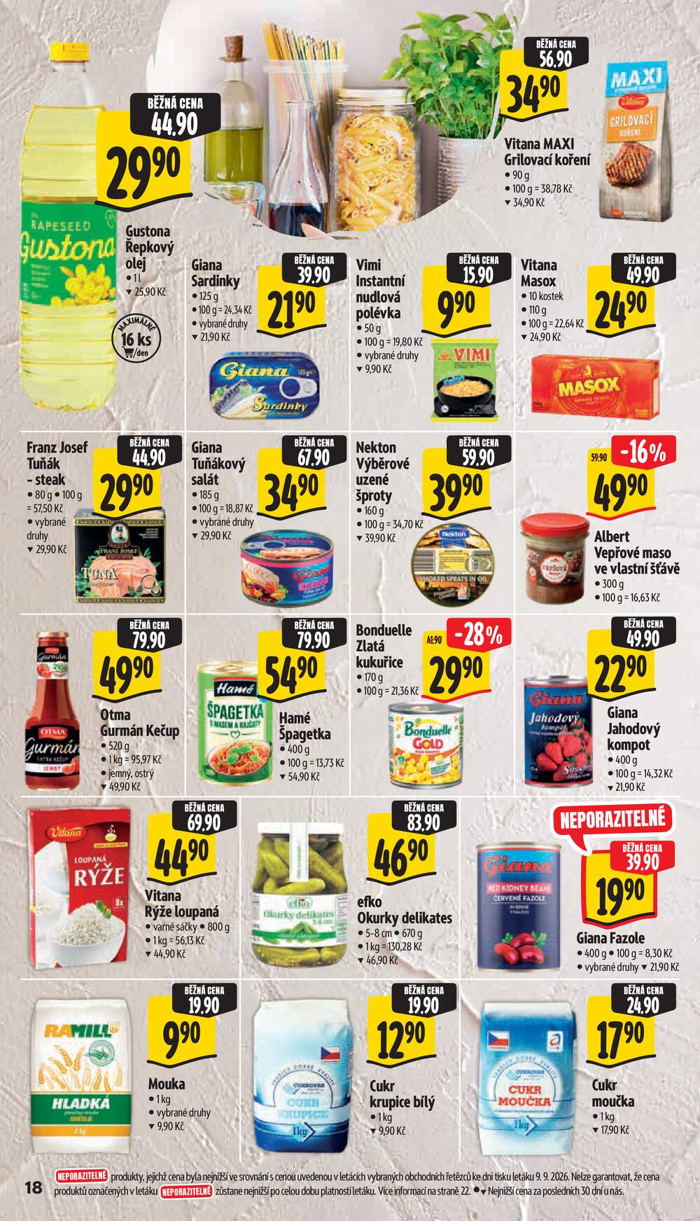 Albert Hypermarket Jihomoravský od 16.9. do 22.9.2026