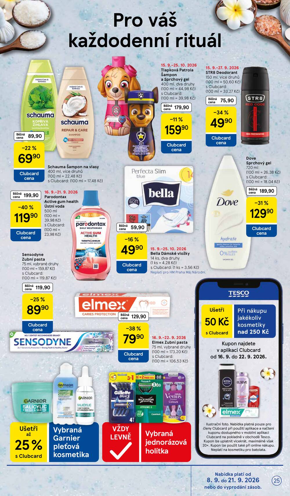 Leták Tesco - Tesco hypermarkety od 16.9. do 22.9.2026 - strana 25